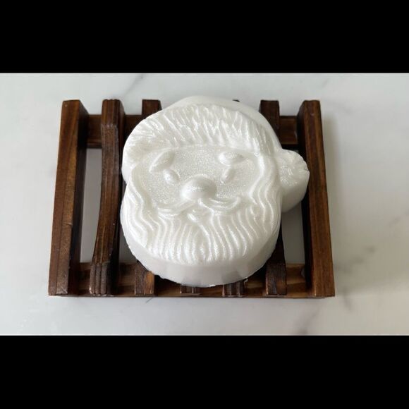 Santa Clause soap bars 🎅🏼- Natural Shea butter soap-SET OF 3 - Picture 2 of 7